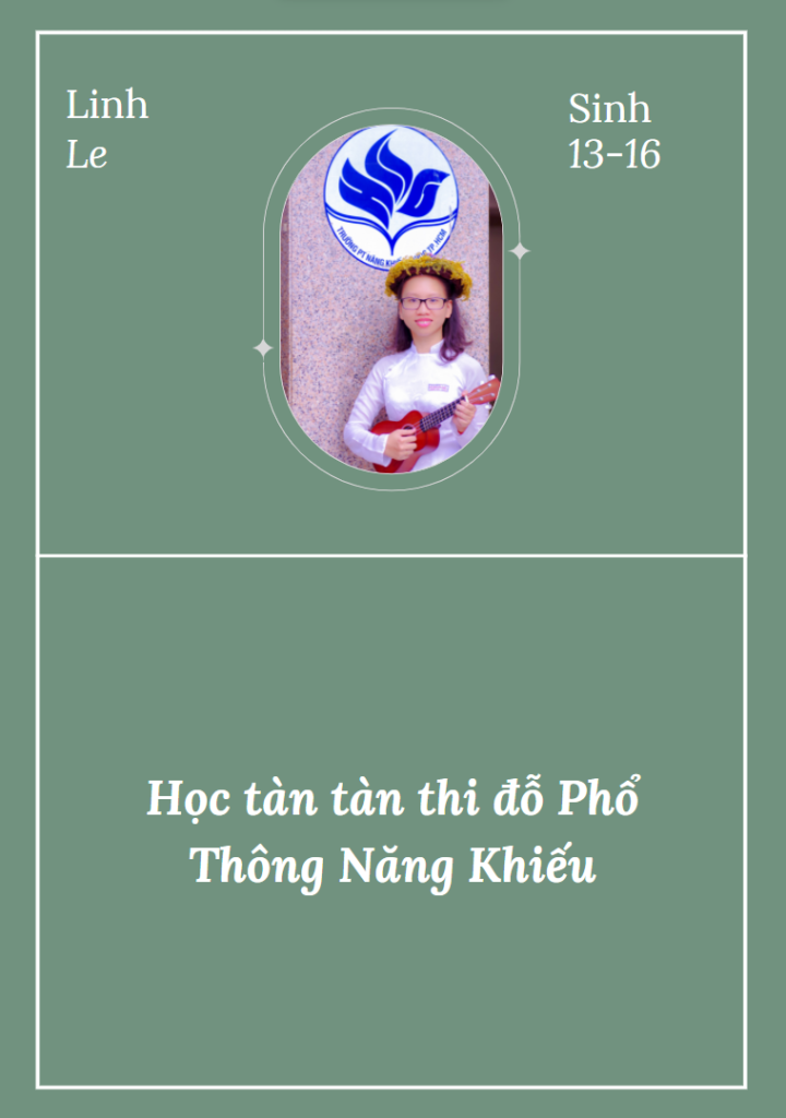 Học Tàn Tàn Thi Đỗ Phổ Thông Năng Khiếu