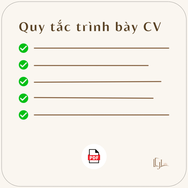 Mẫu CV bằng tiếng Anh chuẩn Harvard